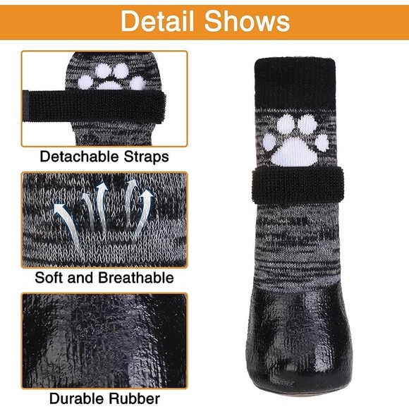 Kooltail Non-Slip Socks for Dogs SZ XL - Picture 5 of 7